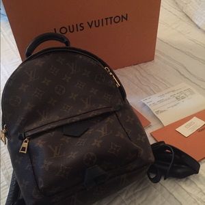 Authentic Louis Vuitton Palm Springs Backpack